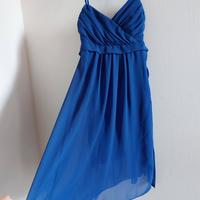 Vestito da cerimonia o aperitivo elegante blu M