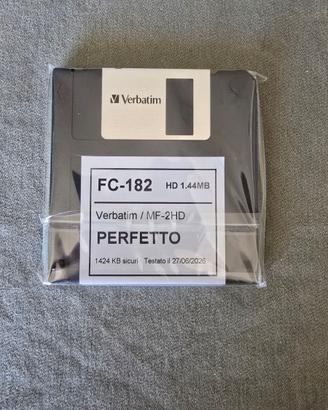 Floppy Disk HD 1.44 Mb Verbatim testati!