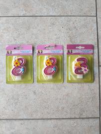 Candele Barbie N 8 , 8 , 3