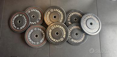 Set completo 210 kg Bumper PRO Lacertosus