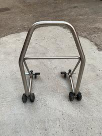 Cavalletto posteriore per la moto
