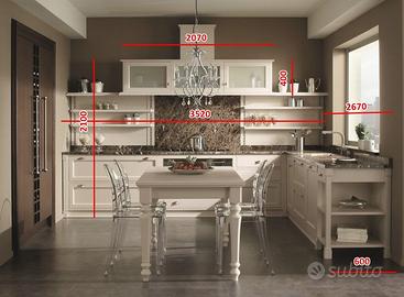 CUCINA IN LEGNO CONTEMPORANEA