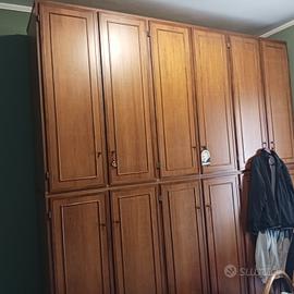 Armadio doppio/Soggiorno+Tavolo/Camera letto+letto