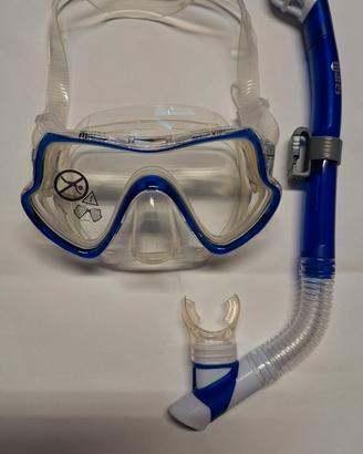 Set Maschera e Boccaglio Snorkeling Mares