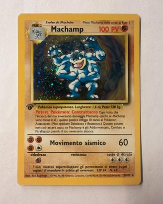 Machamp pokemon prima edizione