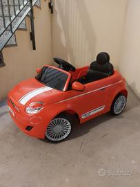 Macchina elettrica fiat 500 bambini