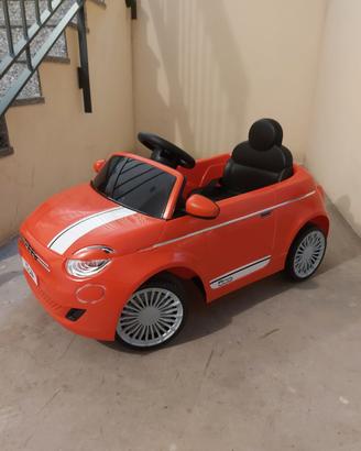 Macchina elettrica fiat 500 bambini