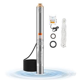 Pompa Sommergibile per Pozzi Profondi  1100 W 230V
