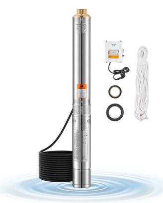 Pompa Sommergibile per Pozzi Profondi  1100 W 230V