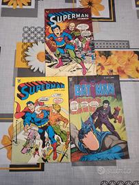 LOTTO 6 ALBI-5 SUPERMAN e 1 BATMAN CENISIO e PLAY