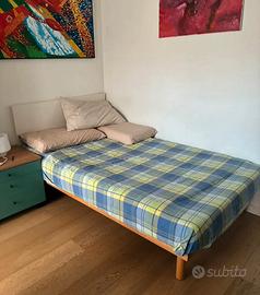 Letto una piazza e mezza + materasso