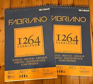 Lotto 2 Album  Fabriano 1264 spiralati nuovi.