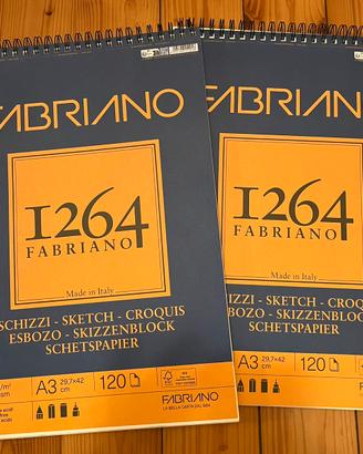 Lotto 2 Album  Fabriano 1264 spiralati nuovi.