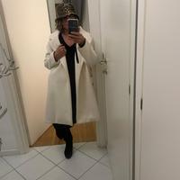 Soprabito bianco modello accappatoio