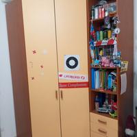 Cabina armadio angolare.
