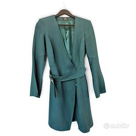 Abito Elisabetta Franchi taglia 40 verde scuro