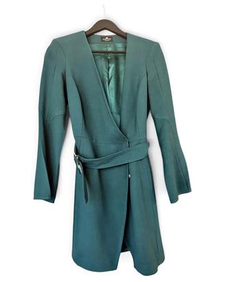 Abito Elisabetta Franchi taglia 40 verde scuro