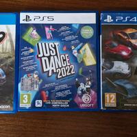 Giochi PS4/PS5: WRC 9 - JUST DANCE 2022 - THE CREW