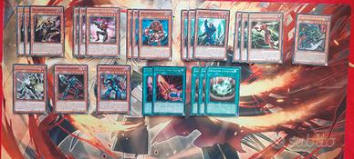 lotto base completa deck inzektor (yugioh)