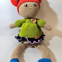 Bambole da collezione amigrumi - Carla