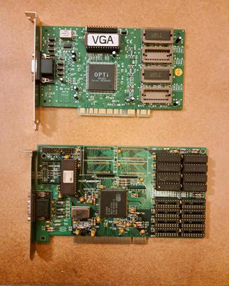 Schede Video PCI per Pc vintage (leggi)