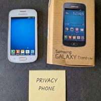 Samsung Privacy Phone ANONIMO IL PREZZO LO FAI TU