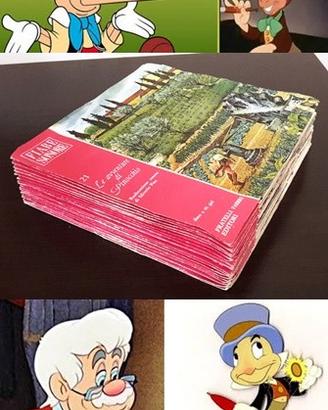 Le avventure di Pinocchio, FIABE SONORE, 21 disch