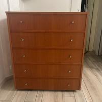 Mobile con letto singolo a scomparsa