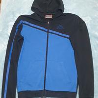 Felpa zip lunga e cappuccio Robe di Kappa 14 anni