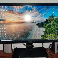 monitor benq per pc  da 21,5 pollici