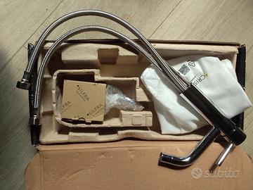 Miscelatore lavabo Cristina inox nuovo