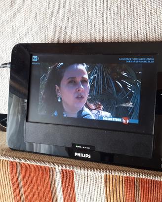 Tv portatile dvb con lettore DVD e Usb 12v camperc