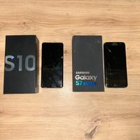 LOTTO Samsung S10 + S7 Edge - PER RICAMBI