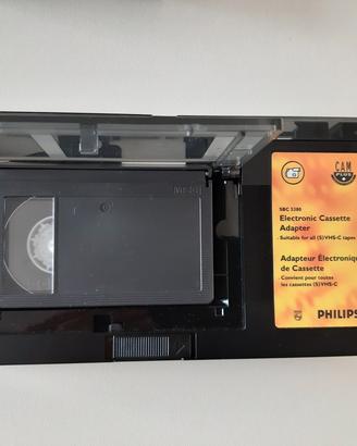 Adattatore PHILIPS  per cassette videocamera VHS-C