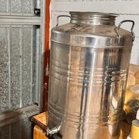 Tanica acciaio inox 50 litri