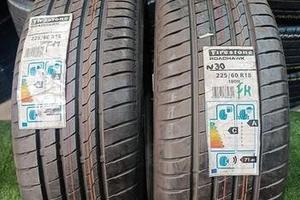 2 gomme 225 60 18 FIRESTONE NUOVE 100% RIFN30