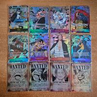 Carte custom manga Wanted One Piece 
