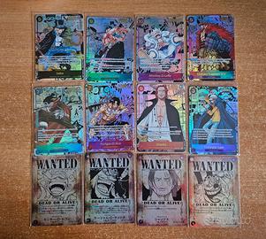 Carte custom manga Wanted One Piece 