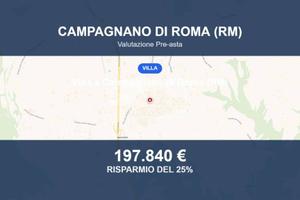 Immobile in asta di 161 m² con box auto a Campagna