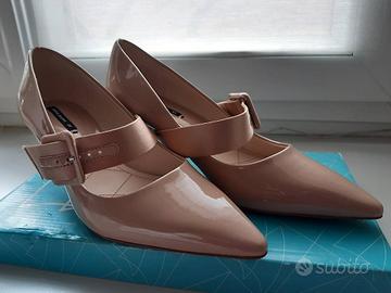 Décolleté Mary Jane Zara lucide rosa/nude – 37