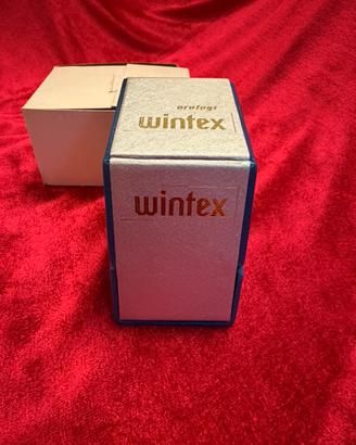 Wintex box scatola orologio vintage