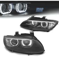 FARI BMW E92 E93 06-10 XENON AFS ANGEL EYES LED DL
