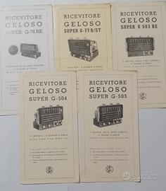 Schemi Ricevitore Geloso vintage