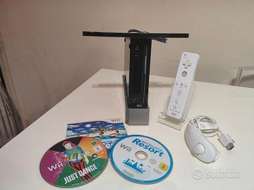 Nintedo Wii Nera con Wii Sports Resot e Just dance