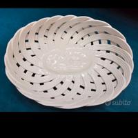 Cestino ovale in ceramica Mulino bianco 