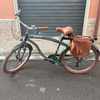 Bicicletta Cruiser accessoriata