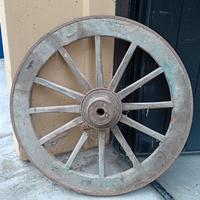 antiquariato  Ruote Carro fine 800