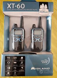 WALKIE TALKIE MIDLAND XT60 PMR446LPD