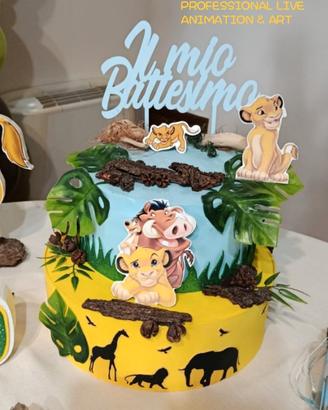Torta scenografica Re Leone
