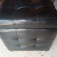 pouf cubo contenitore